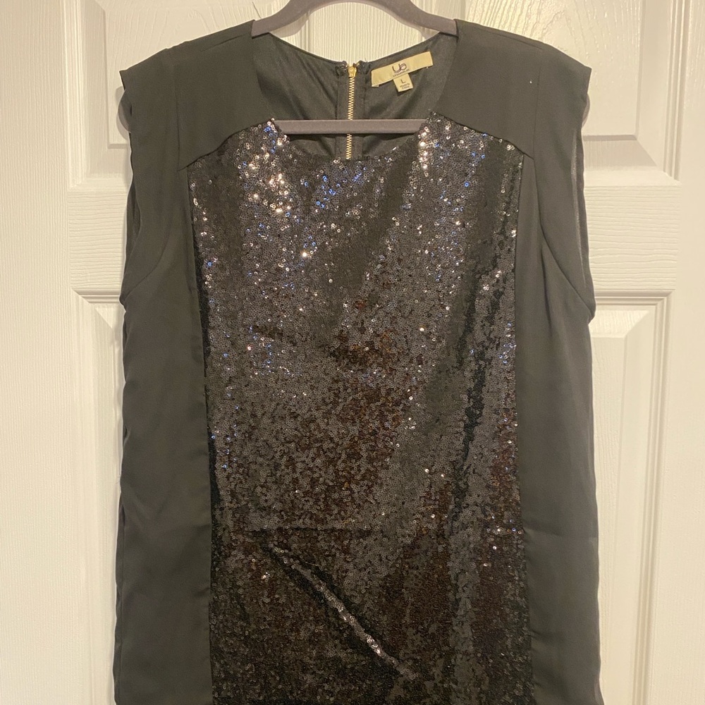 Elegant Black Sequin Dress YA Los Angeles